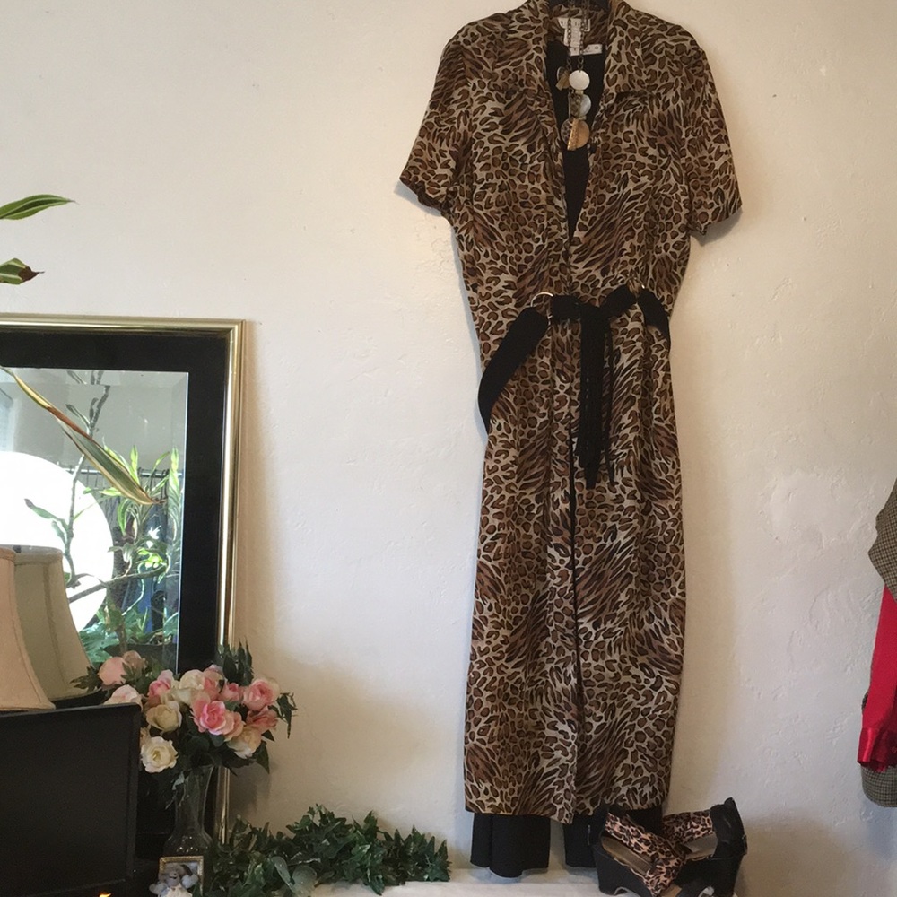 Miss Dorby Maxi Animal Print Duster - Picture 4 of 8